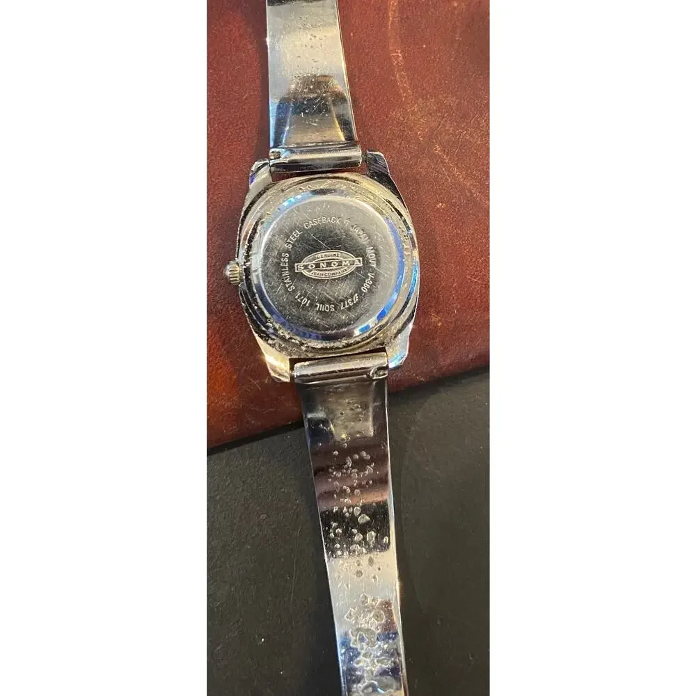 Women's Sonoma Jean Co Silver Tone Watch, Quartz, Bracelet Band